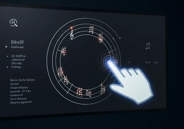User interacting with an online Circle of Fifths analysis tool.