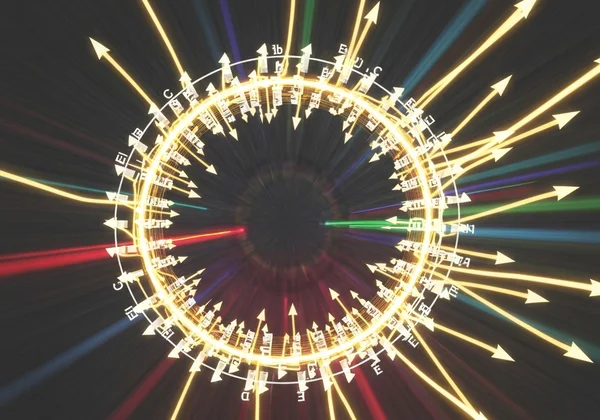 Rapid key changes in opera section on Circle of Fifths